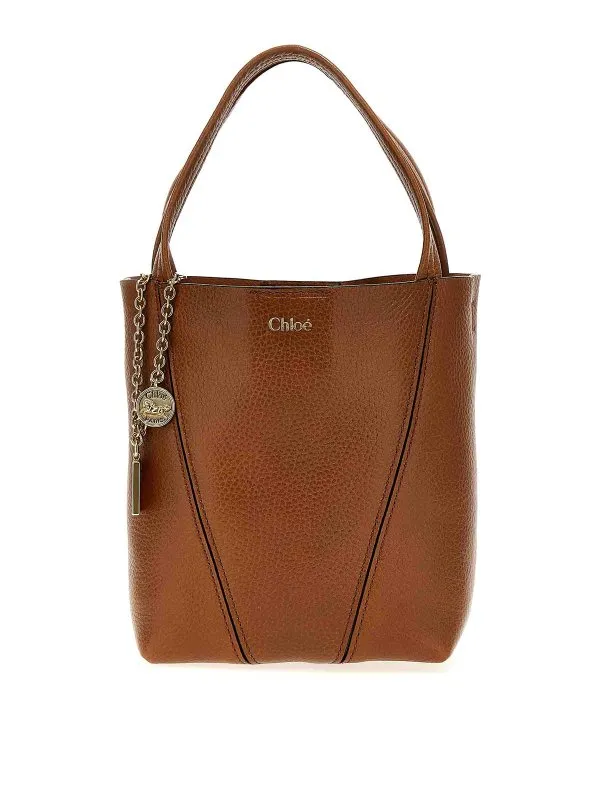 Chloe' Sac Cabas - Marron - Marron - Femme | CH25SS812N8426M
