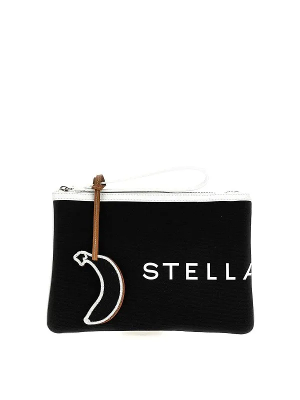 Stella Mccartney Pochette - Blanc - Noir - Femme | 7P0078WP05151000