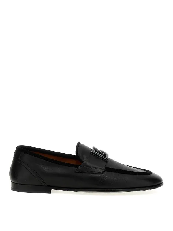 Dolce & Gabbana Mocassins - Noir - Noir - Homme | A50462A6O7080999