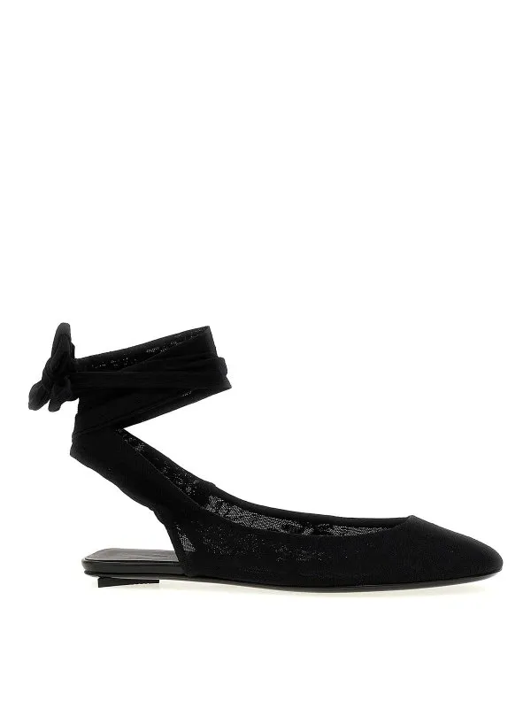 The Attico Ballerines - Noir - Noir - Femme | 250WSH00793100