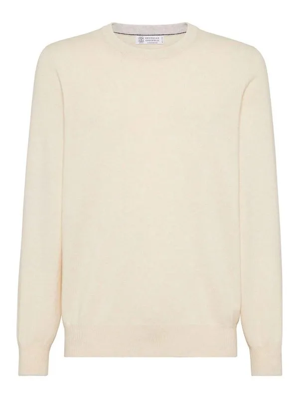 Brunello Cucinelli Pull Col Rond - Marron - Marron | M2200100CKK49