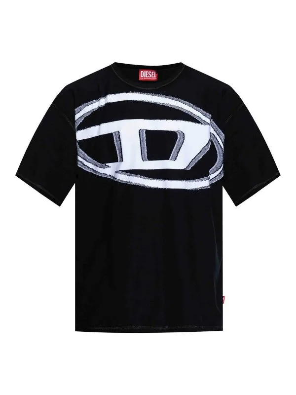 Diesel T-Shirt - Noir - Noir - Homme | A161850GIAS9XX