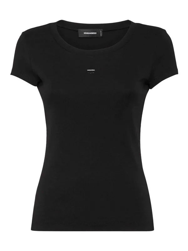Dsquared2 T-Shirt - Noir - Noir - Femme | S75GD0465D20021900