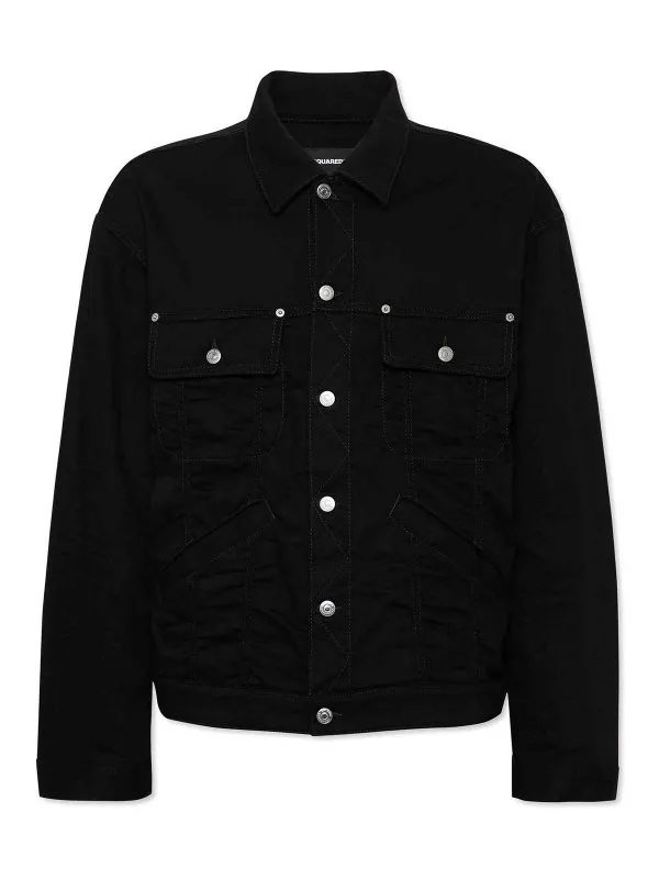 Dsquared2 Veste Casual - Noir - Noir - Homme | S79AM0078S30564900