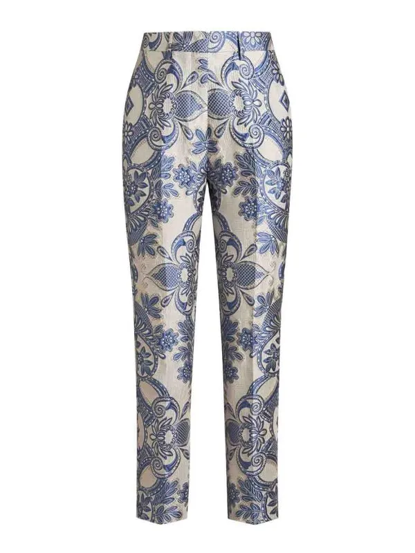 Etro Jean Droit - Bleu - Bleu - Femme | WREA000399TJA66S9883
