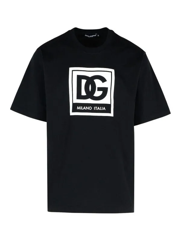 Dolce & Gabbana T-Shirt - Noir - Noir - Homme | G8RZ2TG7O5VN0000