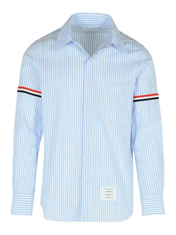 Thom Browne Chemise - Bleu Clair - Bleu Clair | MWL301OF0810480