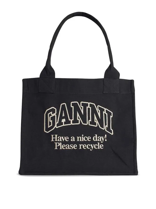 Ganni Sac Cabas - Noir - Noir - Femme | A6647252 | thebs.com