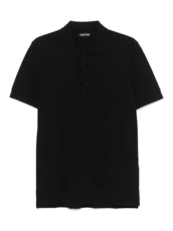 Tom Ford Polo - Noir - Noir - Homme | JPS011JMT009S25LB999