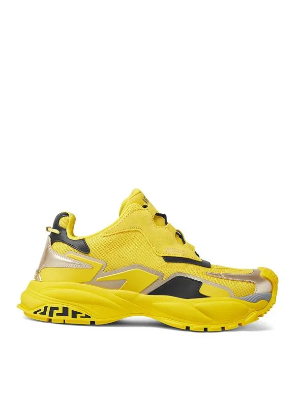 Versace Baskets - Jaune - Jaune - Homme | 10163061A140226Y43V