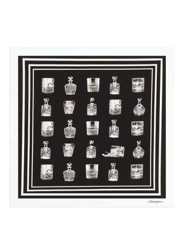 Dolce & Gabbana Écharpe - Noir - Noir - Homme | GQ348EG0TIFHN5IA