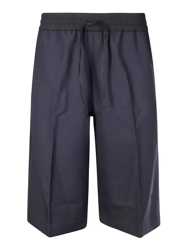 Studio Nicholson Short - Bleu Foncé | JOSHUASNM768DARKESTNAVY