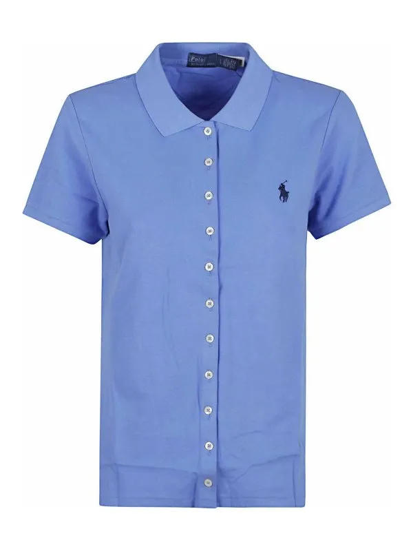 Polo Ralph Lauren Chemise - Bleu - Bleu - Femme | 211939272005