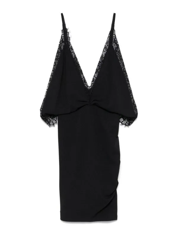 The Attico Robe Courte - Noir - Noir | 250WCA00381PLL002AA100