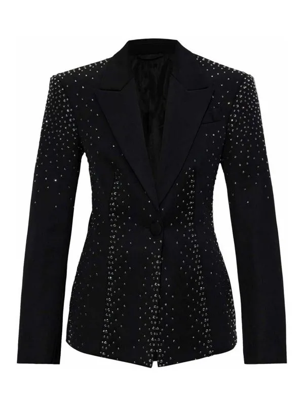 The Attico Blazer - Noir - Noir - Femme | 250WCG00061WWW046TS100