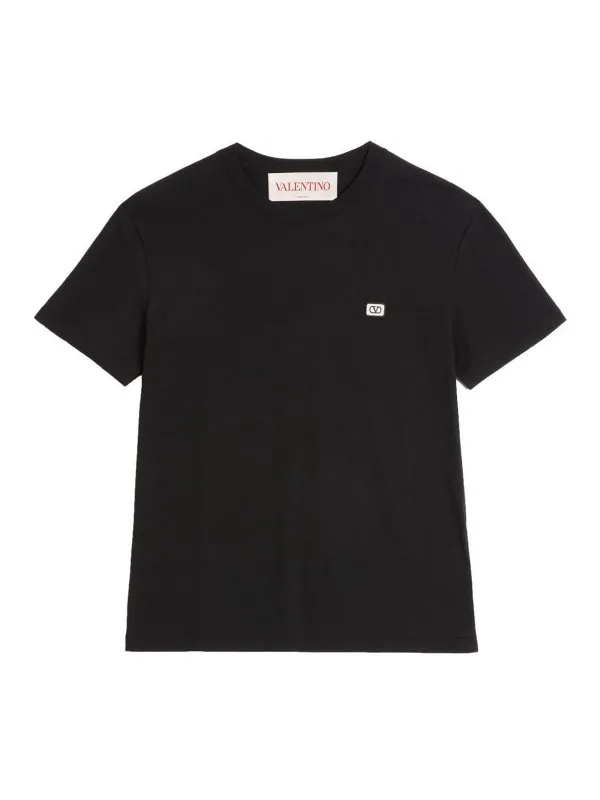 Valentino T-Shirt - Noir - Noir - Homme | 6V3MG10VAQ80NO