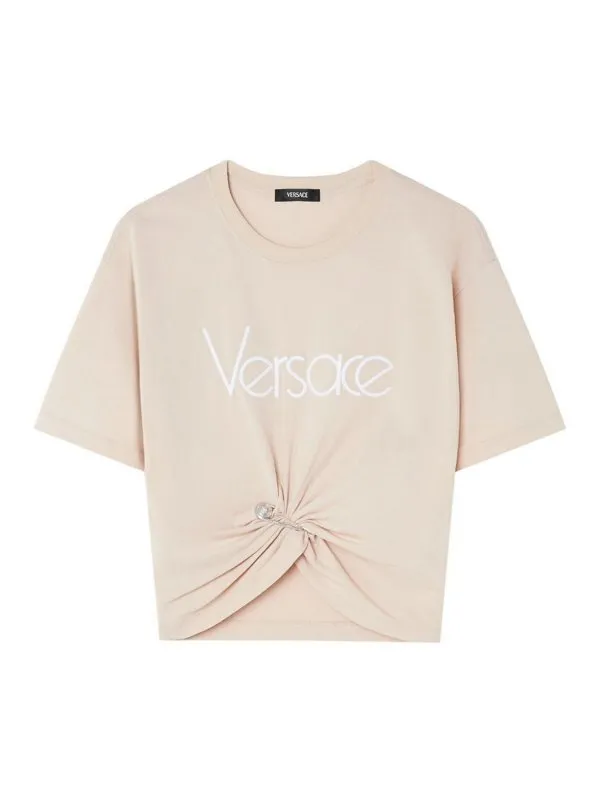 Versace T-Shirt - Beige - Couleur Chair | 10188981A136102KQ70