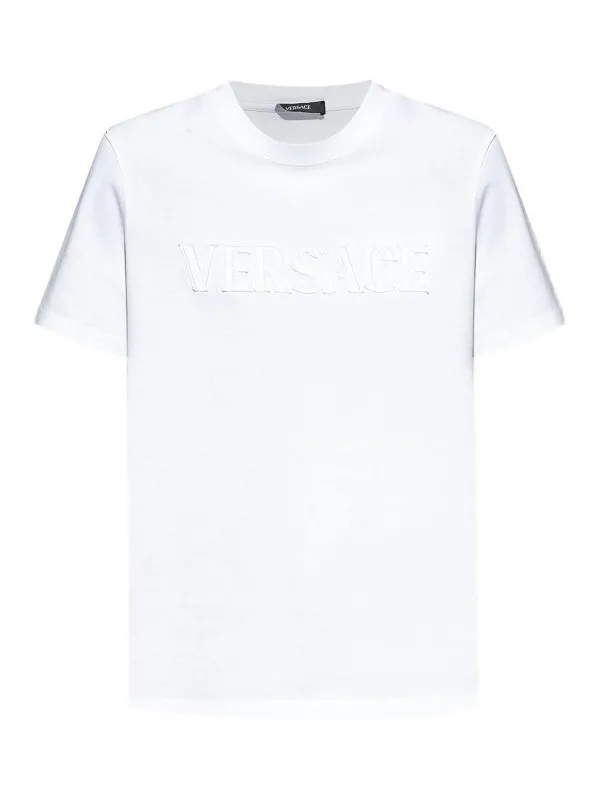 Versace T-Shirt - Blanc - Blanc - Femme | 10189811A136161W000