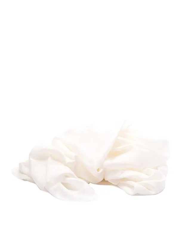 Elisabetta Franchi Écharpe - Crème - Crème | SC03F51E2360