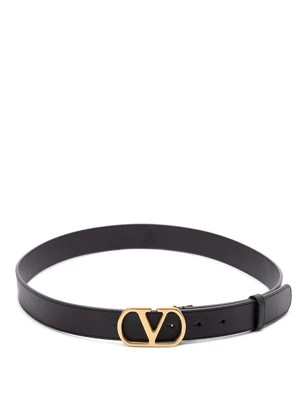 Valentino Garavani Ceinture - Noir - Noir - Homme | 6Y2T0SE1HCG0NO