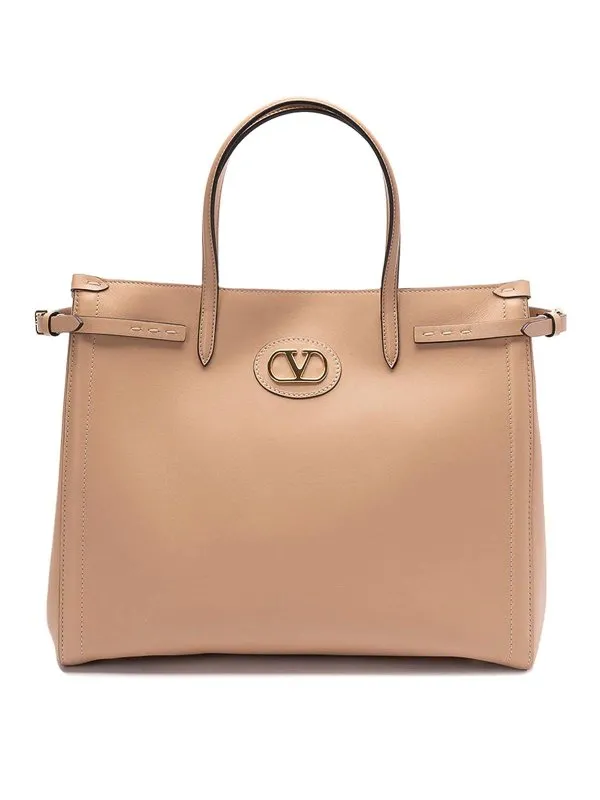 Valentino Garavani Sac Cabas - Rose - Beige | 6W2B0R19CVCWRP