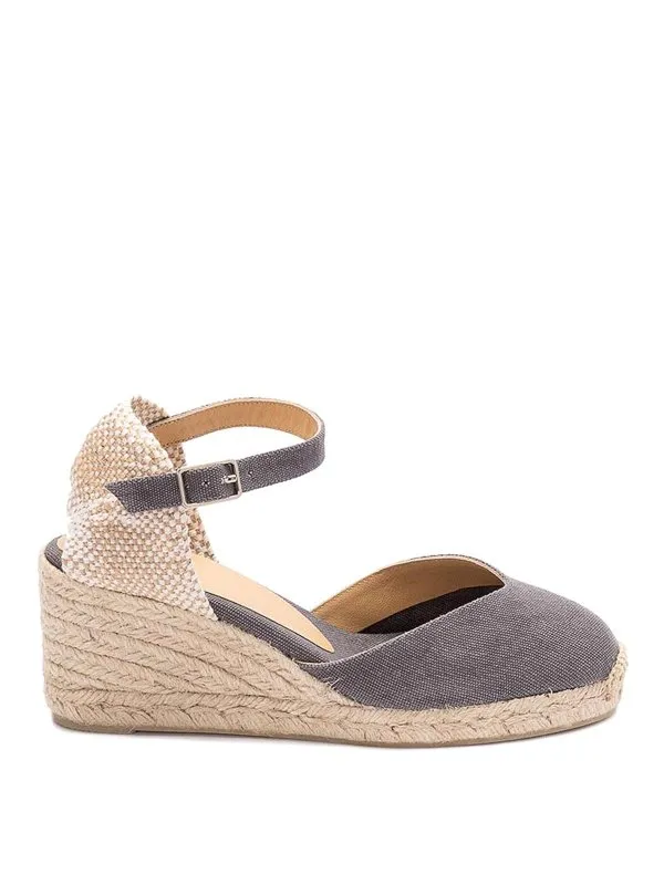 Castaner Espadrilles - Noir - Gris - Femme | 21661111