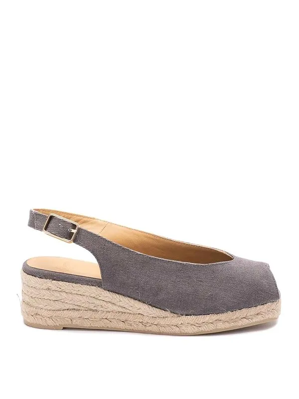Castaner Espadrilles - Noir - Gris - Femme | 21700111