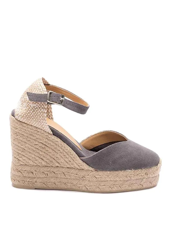 Castaner Espadrilles - Noir - Gris - Femme | 22206111