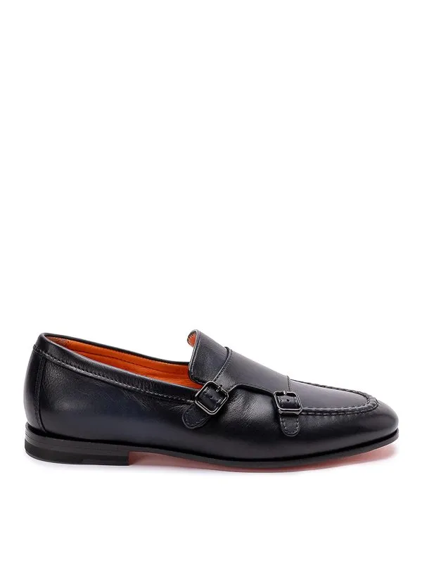 Santoni Mocassins - Bleu - Bleu - Homme | MCNC18003SA4BSLFU60U60