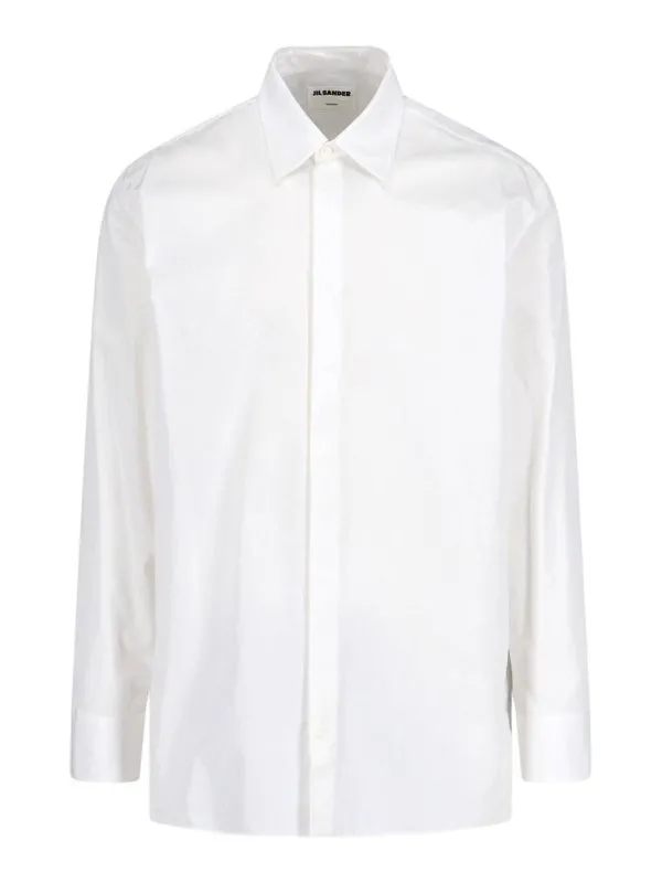 Jil Sander Chemise - Blanc - Blanc - Homme | J24DL0110J45001100