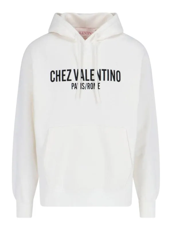 Valentino Sweat-Shirts - Blanc - Blanc - Homme | 6V3MF28NAPJA03