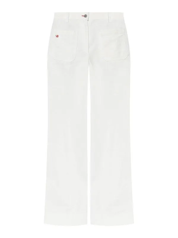 Victoria Beckham Jean Droit - Blanc - Blanc | 1125DJE005218N8845