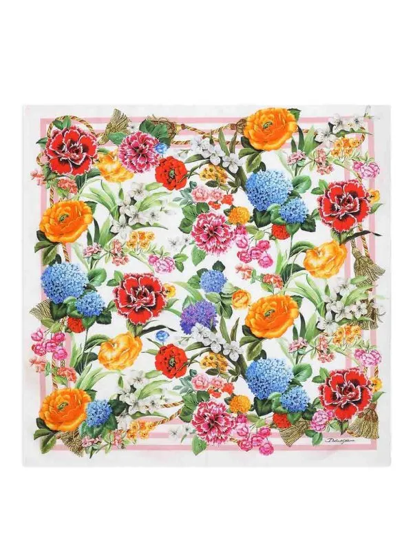 Dolce & Gabbana Étole - Blanc - Blanc - Femme | FN090RGDCV9HD5KU