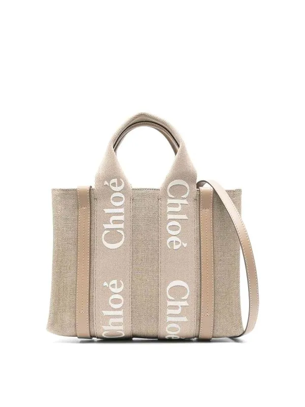 Chloe' Sac Cabas - Beige - Beige - Femme | CHC23AS397L1720E