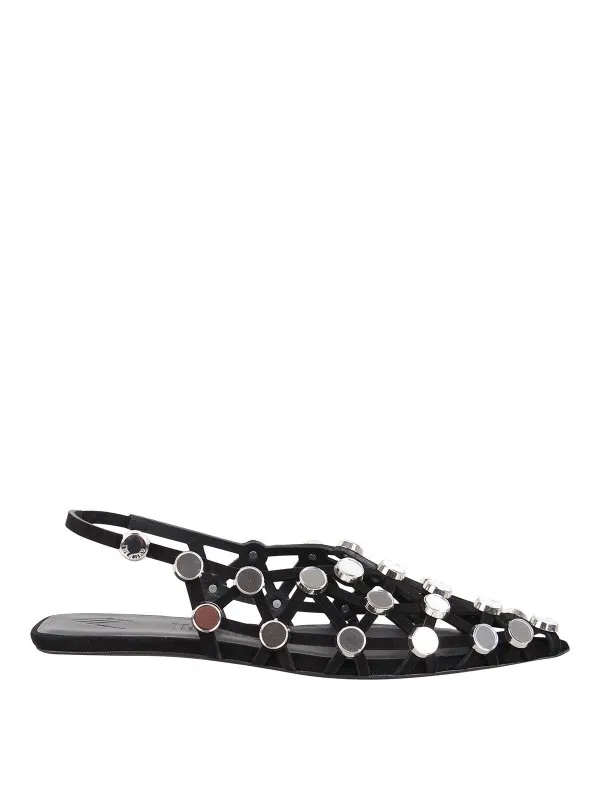 The Attico Sandales - Noir - Noir - Femme | 246WSH00801LBT007SA100