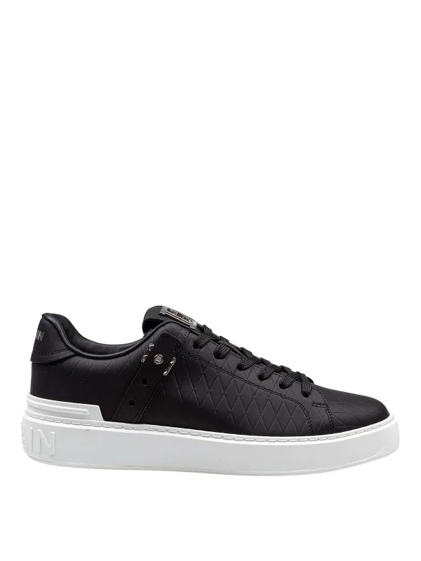 Balmain Baskets - Noir - Noir - Homme | EM1VI370LCGDEAB