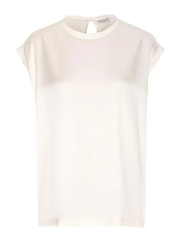 Brunello Cucinelli Chemise - Blanc - Blanc - Femme | M0C59EH500C600