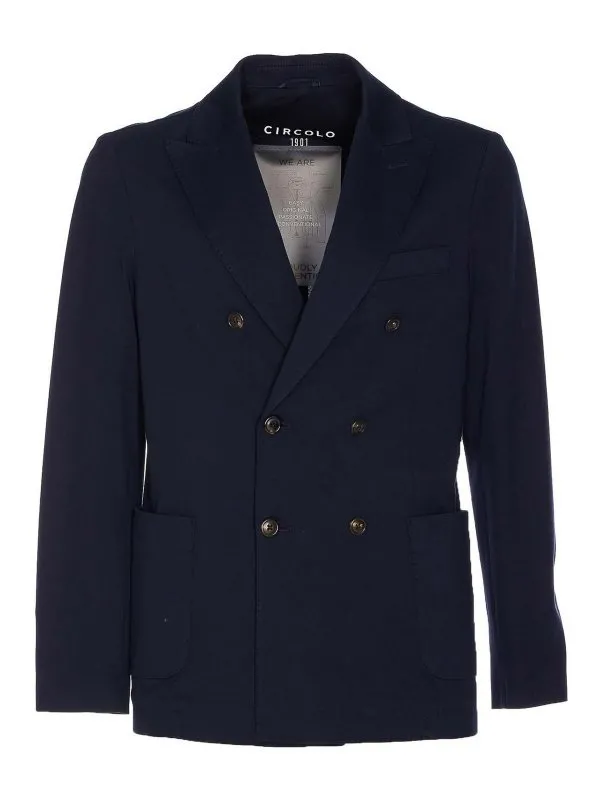 Circolo 1901 Blazer - Bleu - Bleu - Homme | CN4662447