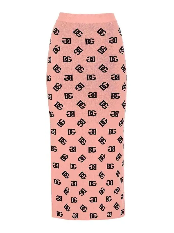 Dolce & Gabbana Jupe Midi - Couleur Chair | FXO02TJFMGTF0473