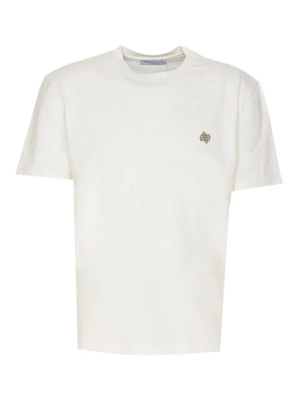 Elios T-Shirt - Blanc - Blanc - Homme | PESCIWHITE | thebs.com