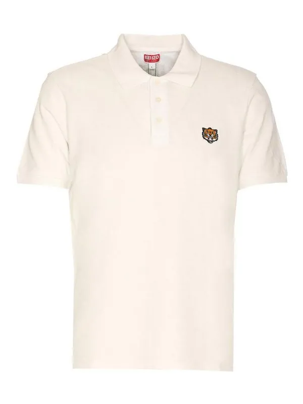 Kenzo Polo - Blanc - Blanc - Homme | FF55PO5434PU02 | thebs.com