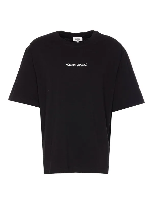Maison Kitsuné T-Shirt - Noir - Noir - Homme | OM00122KJ0119P199