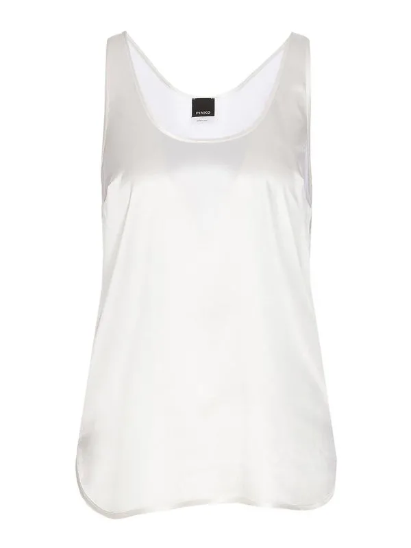 Pinko Top - Blanc - Blanc - Femme | 104670A2JRZ05 | thebs.com