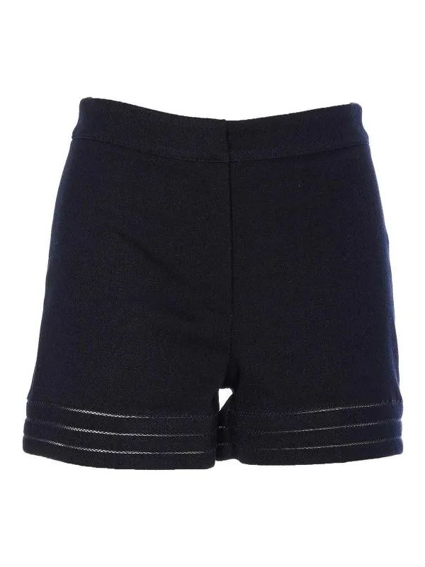 Twinset Short - Bleu - Bleu - Femme | 251TP204300238 | thebs.com