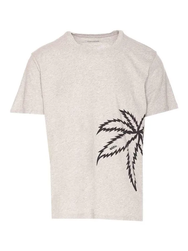 Zadig&Voltaire T-Shirt - Gris - Gris - Homme | JMTS0171230