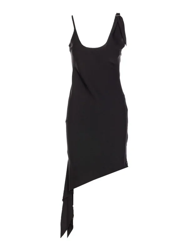 Courreges Maxi Robe - Noir - Noir - Femme | 125CRO538PL01479999