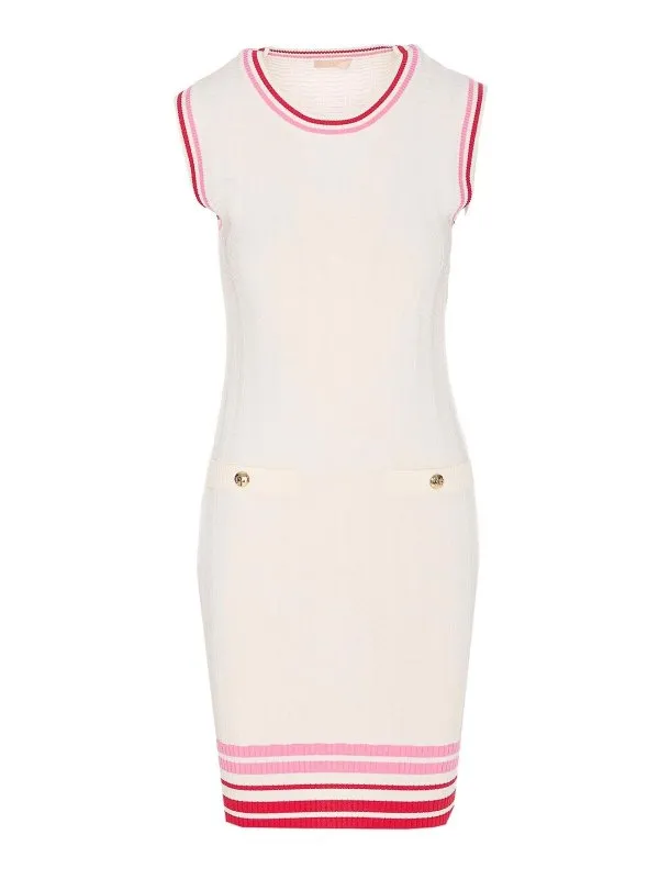 Liu Jo Maxi Robe - Blanc - Blanc - Femme | TA5088MS36LC3596