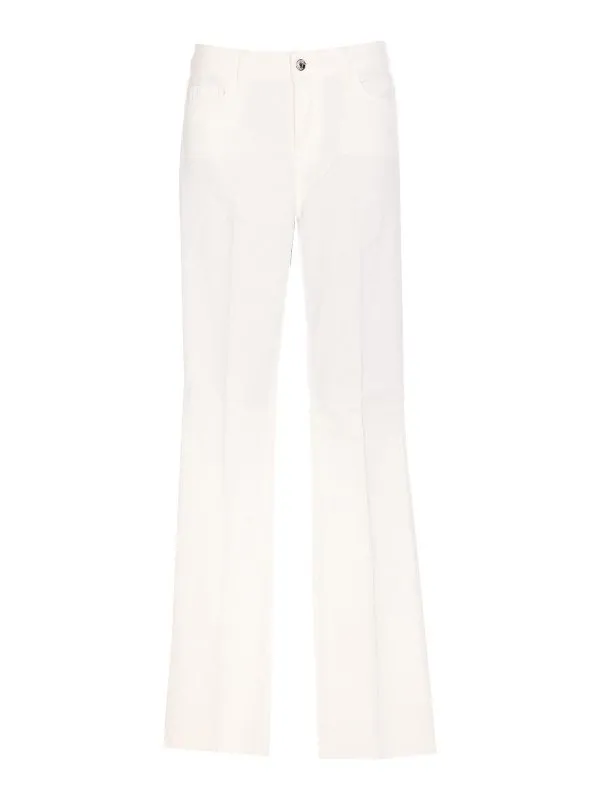 Liu Jo Jean Bootcut - Blanc - Blanc - Femme | UA5082T181610701