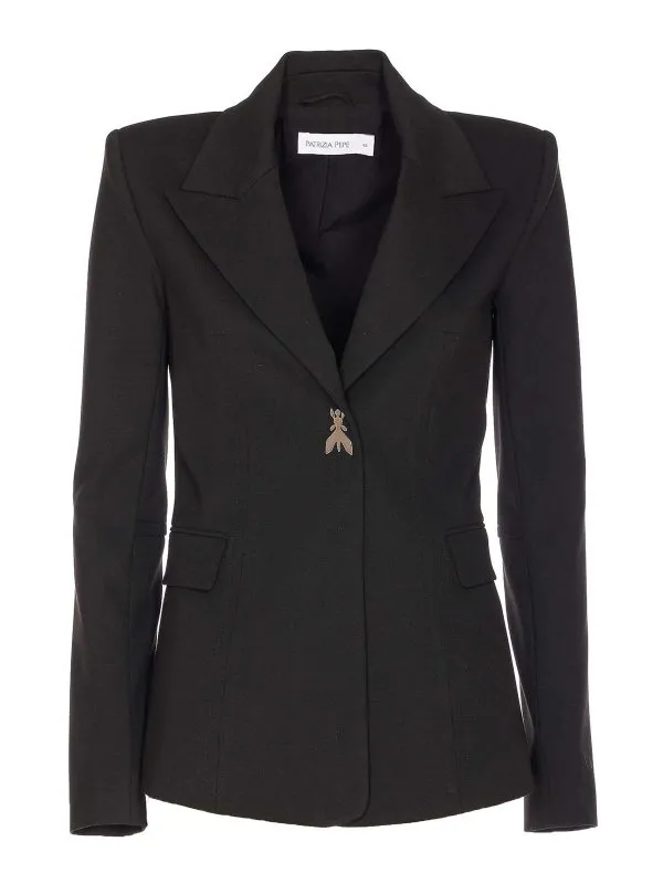 Patrizia Pepe Blazer - Noir - Noir - Femme | 8S0506A025K103