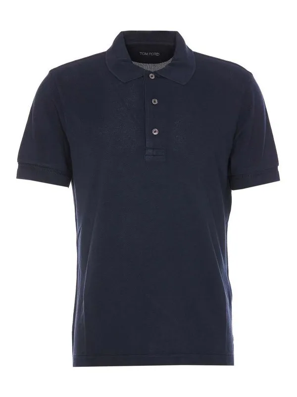 Tom Ford Polo - Bleu - Bleu - Homme | JPS011JMT009S25HB785